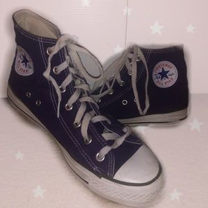 Purple High Top Converses